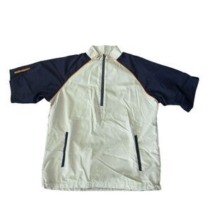 Sun Mountain Men's 1/4 Zip Wind Pullover‎ Jacket Multicolor Size L